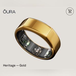 Gold Oura Ring